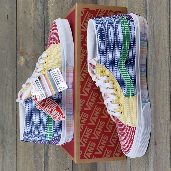 Vans Other - Vans SK8-MID Pride Multi/True White Shoes Sneakers